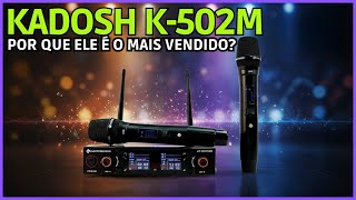 Kadosh K-502M O Melhor Microfone Sem Fio Profissional 2025? Review Completo E Dicas