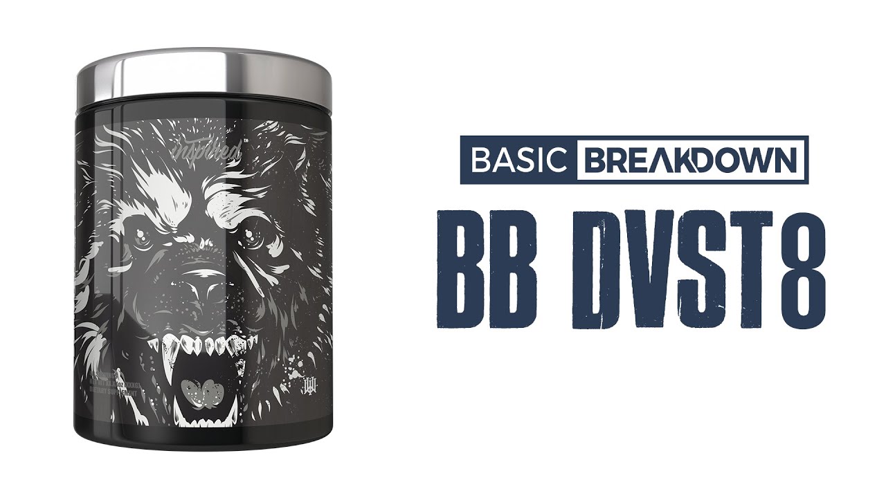 Inspired Nutraceuticals Big Black DVST8 Pre-Workout Supplement Review | Basic Breakdown