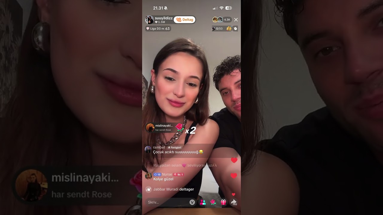 Su ve Metincan keyifli yayin 