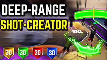 i have THE BEST DEEP RANGE SHOT CREATOR BUILD on NBA 2K22 NEXT GEN !! BEST PG BUILD 2K22 !!