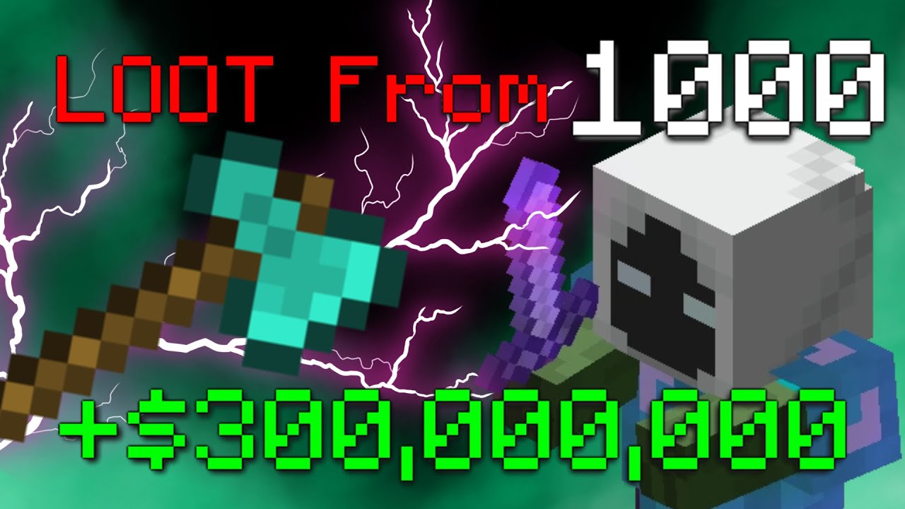 LOOT From 1000 T5 REVENANT HORRORS... (Hypixel Skyblock)