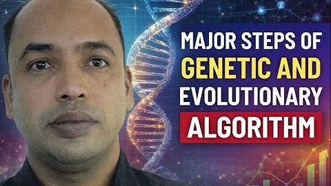 Major Steps of Genetic & Evolutionary Algorithm #video #india #job #viral #bioinformatics #ai