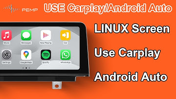 How LINUX Screen Connects To Carplay/Android Auto