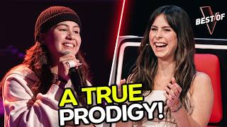 A Kid With the Coolest Effortless Voice on the Stage | The Voice