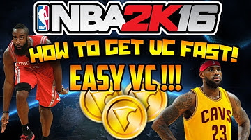 NBA 2K16- Fastest Way to Get VC