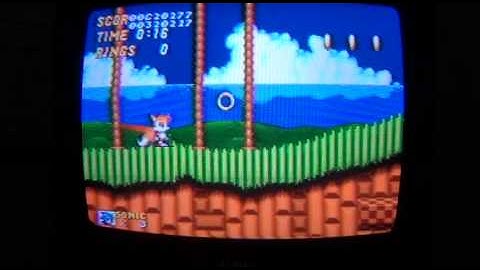 Accessing the Level Select, Super Sonic, and Debug Mode cheats in Sonic 2