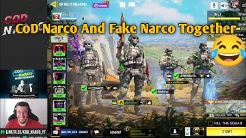 CoD Narco Laugh Hard After Meet With Fake Narco 😂