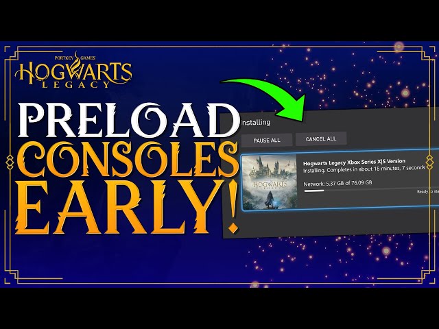 Hogwarts Legacy terá pré-load a partir do dia 5 no PS5