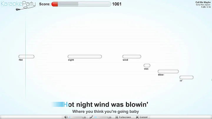 Carly Rae Jepsen - Call Me Maybe [KARAOKE LYRICS] [1080p]