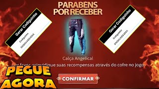 Gerador de codiguin Free Fire: Calça Angelical, Incubadora e outros itens -  Pleygames Tv