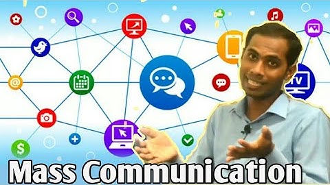 Definition of Mass Communication | Sanaullah Hasan | cajbd.com