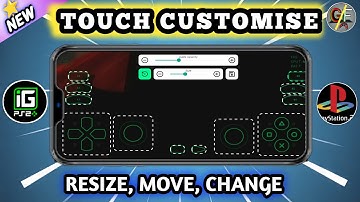 IGAMES PS2 EMULATOR TOUCHSCREEN  BUTTON CUSTOMIZATION