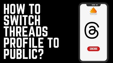 How to Switch Threads Profile to Public?