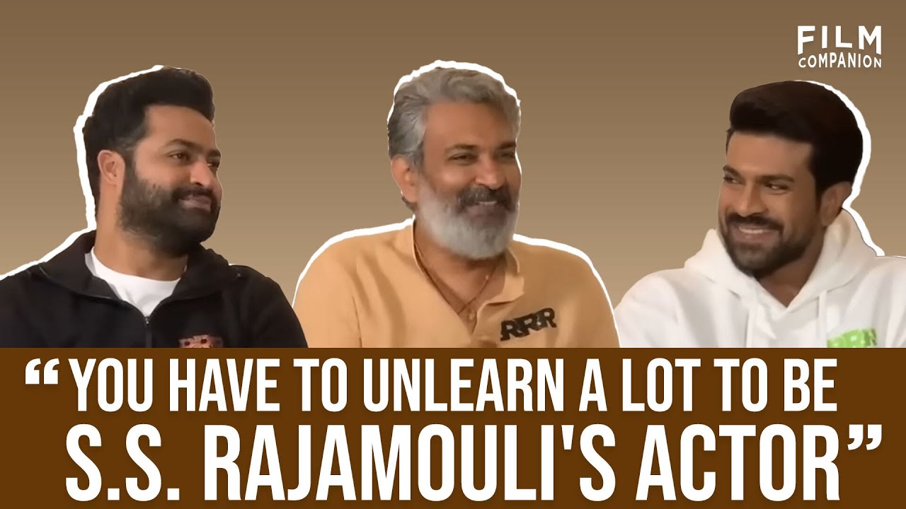 Team RRR Interview with Anupama Chopra | S.S. Rajamouli, Jr. NTR, Ram Charan | Film Companion