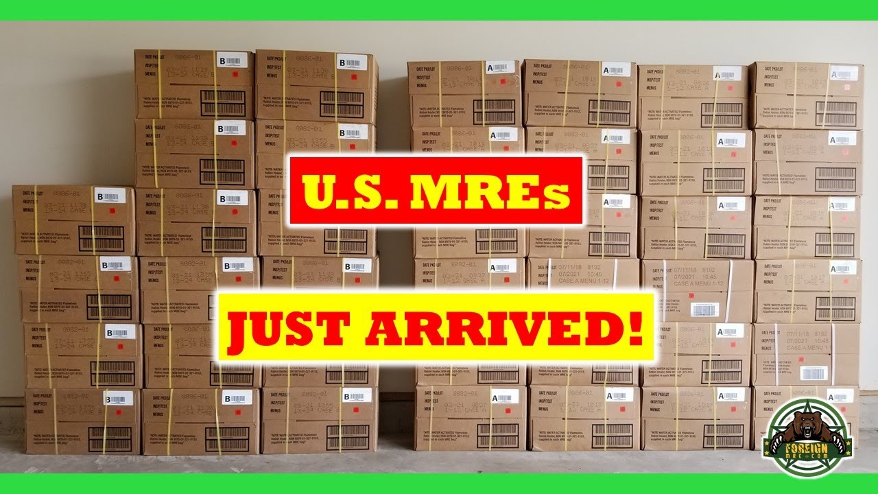 Art Goes Overboard On MREs Must See This MRE YouTube