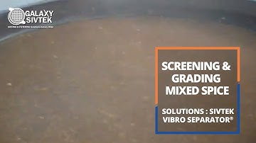 Mixed Spice Vibro Sifter
