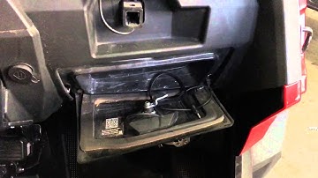 Polaris Rzr Turbo SSV front 10" sub-box