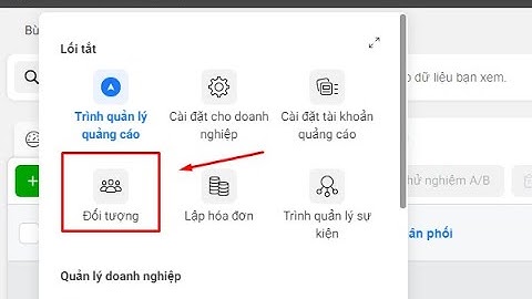 Bài 26   Cách tạo đối tượng đã xem Video   Đối tượng tương tự FACE ADS