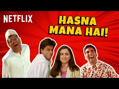 Try Not To Laugh! 😆 | Paresh Rawal, Kajol, Shahrukh Khan & More! | Netflix India