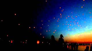 Lantern Flashmob In Tallinn 2011