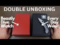 Double Unboxing! - Beastly Diver and Great Every Day Watch