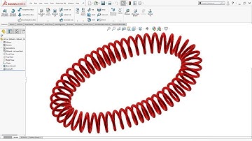 SolidWorks Tutorial | Elliptical Spring