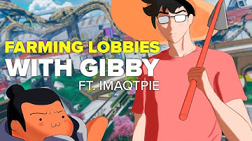 DYRUS | Farming Entire Lobbies with GIBBY! ft. Imaqtpie | Apex Legends