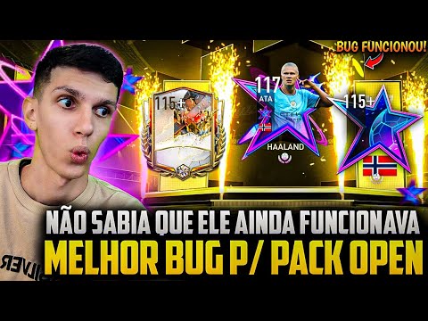 ESSE BUG AINDA FUNCIONA😱 GANHEI O HAALAND 117 E MAIS CARTAS TOPs FAZENDO ELE🔥 FIFA MOBILE 23