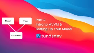 Part 4 - Intro to MVVM & Setting Up Your Model