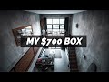Mansions To Minimalism Lifestyle | I Just Moved Into A $700 Box To Check My Ego