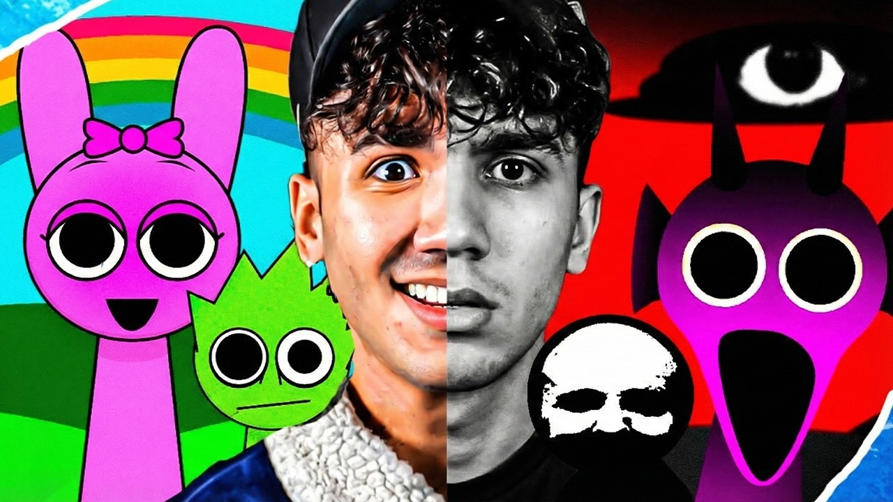 SPRUNKI: ACHEI QUE ERA UM JOGO FELIZ MAS TERMINEI TRAUMATIZADO! 😭 Sprunki Incredibox