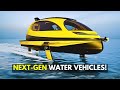 12 CRAZY WATER VEHICLES You Won