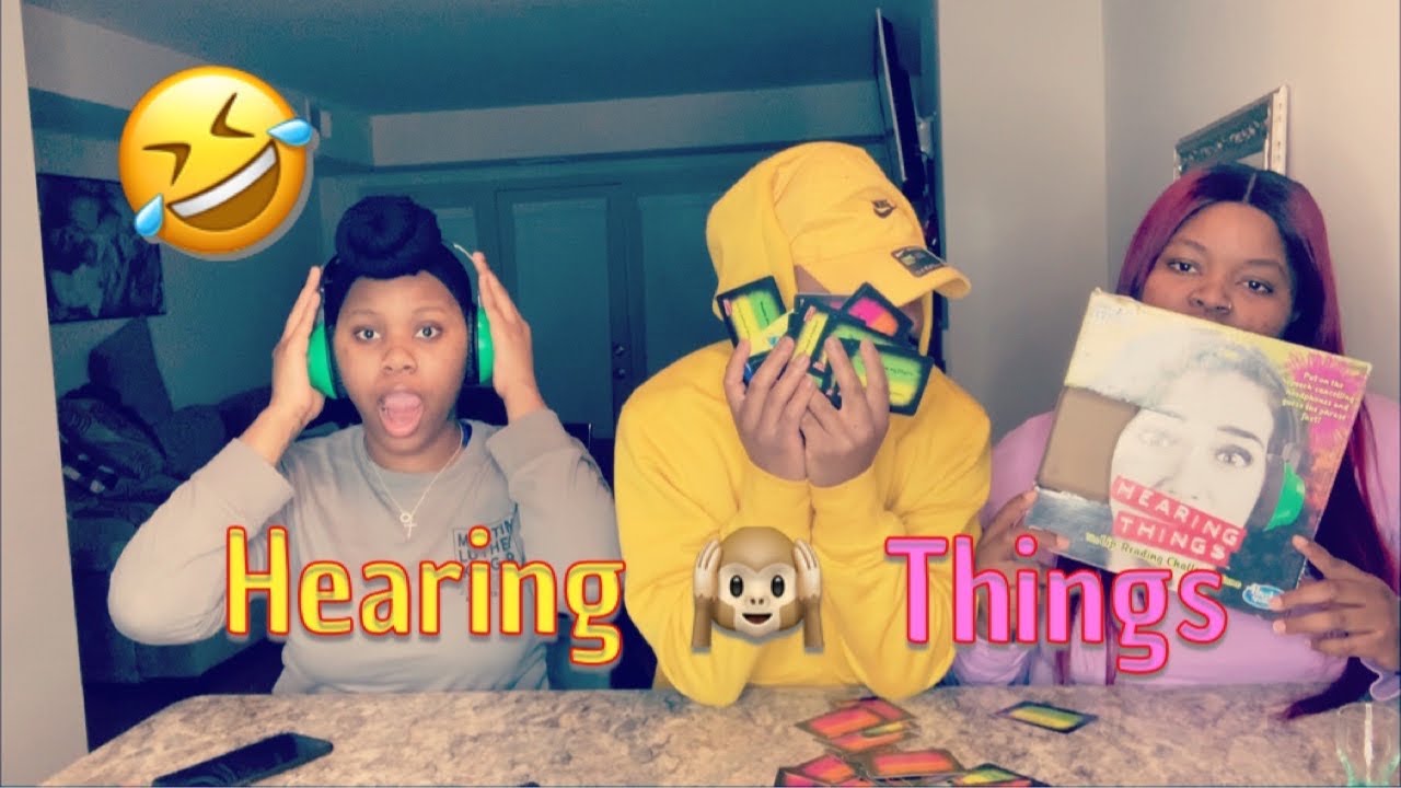 Hearing Things Game Whisper Challenge YouTube