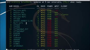 Recovering WiFi Passwords on Kali Linux