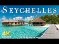 FLYING OVER SEYCHELLES (4K UHD) - Relaxing Music Along With Beautiful Nature Videos - VIDEO 4K LIVE