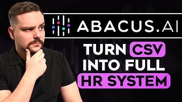 Abacus AI (DeepAgent) Review - 2025 | Verander elk CSV-bestand in een compleet HR-managementsysteem