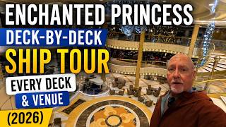 Enchanted Princess Deck-by-Deck Ship Tour (2026) | Every Deck & Venue