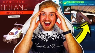 *OMGGG* A Blind Trading SO Insane He Got His MUM On The Mic?! - TRADING MY ROCKET LEAGUE ARCHIVE!