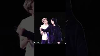 RM realizes when Jungkook is crying and smiles as he comes over to comfort him Our best leader🥹😘#bts