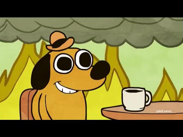 Exclusive This Is Fine Dog Pop! 