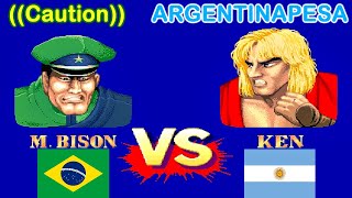 Street Fighter II': Champion Edition - ((Caution)) vs ARGENTINAPESA FT5