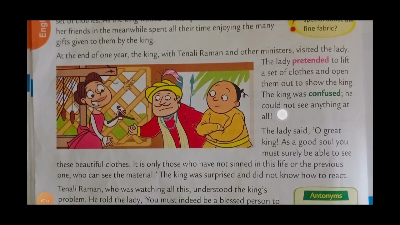 3rd grade The invisible clothes story - YouTube