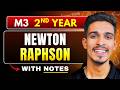 Lec 4 : Newton Raphson Method ( PYQ ) | Mathematics 3