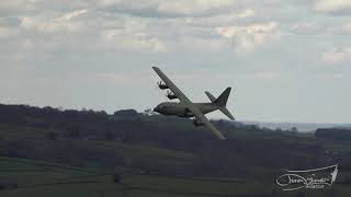 Lockheed Martin C130J Hercules Usk Valley Wales