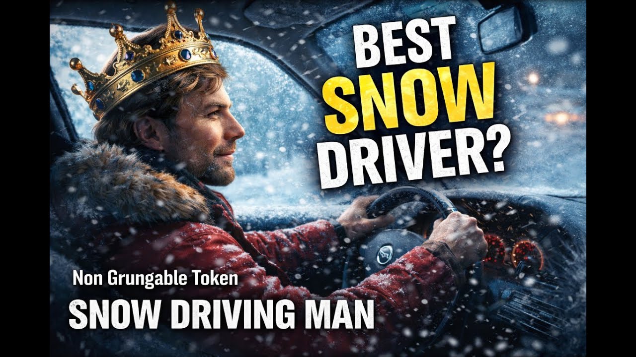 Snow Driving Man — Non Grungable Token (Official Music Video)