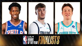 The 2025-26 Kia NBA Rookie of the Year Finalists