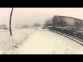 Snow timelapse in vinchiaturo  campobasso