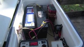 mobile 12 volt solar cart