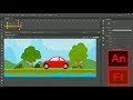 How to create a simple Car Animation - 2D Animation tutorial.