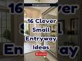 Small Entryway Ideas | Smart, Stylish &amp; Space-Saving Designs (2026) #shorts #design